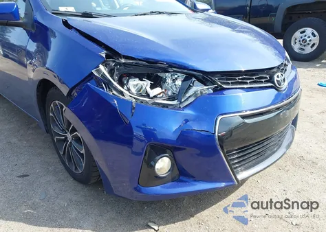 2015 Toyota Corolla S Plus из США, поврежденный, VIN 2T1BURHE0FC345674